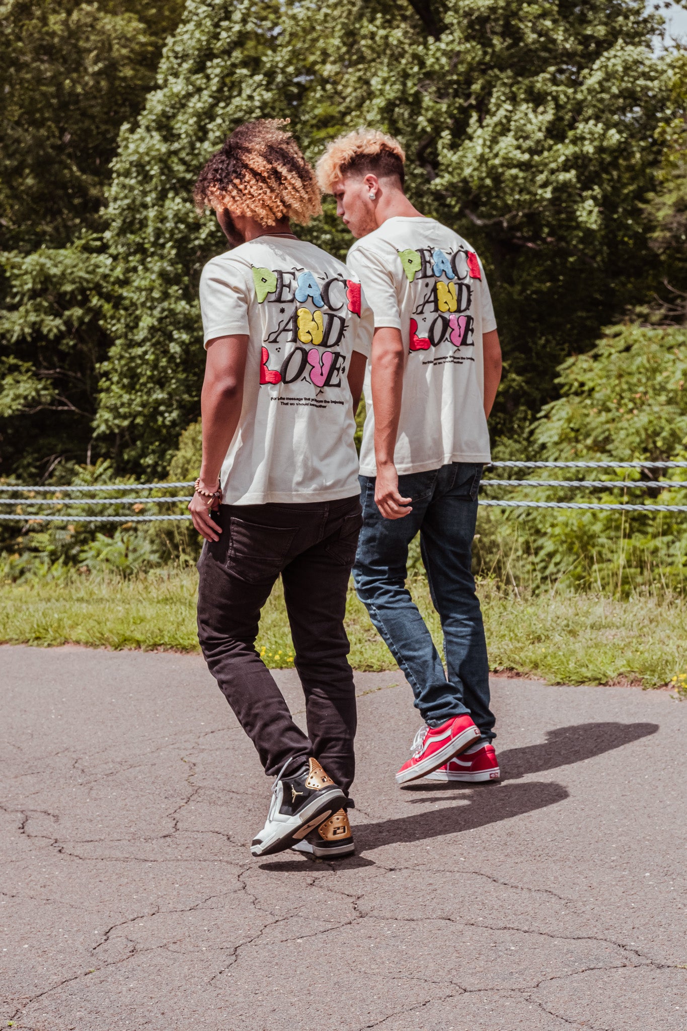 Peace and Love Short Sleeve T-Shirt